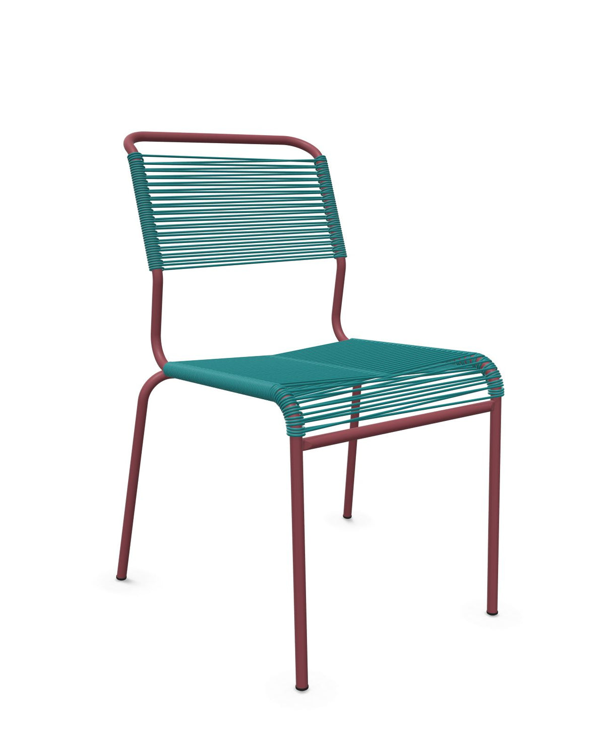 Schaffner Säntis Chaise Spaghetti Bleu Kali 56 Bordeaux 38