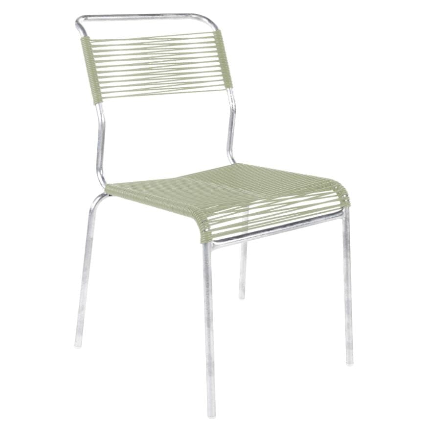 Schaffner Säntis Chaise Spaghetti GALAXUS Galvanisé à chaud 02 / vert pastel 64