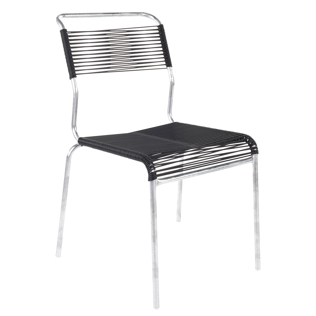 Schaffner Säntis Chaise Spaghetti Galvanisé à chaud 02 Anthracite 77