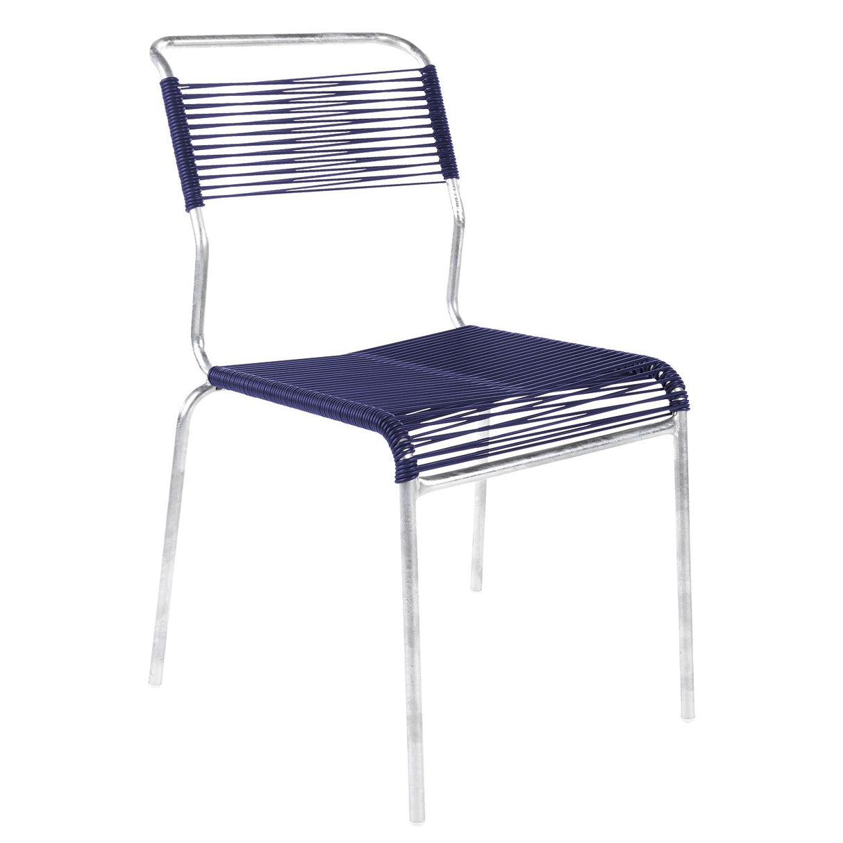 Schaffner Säntis Chaise Spaghetti Galvanisé à chaud 02 Bleu 53
