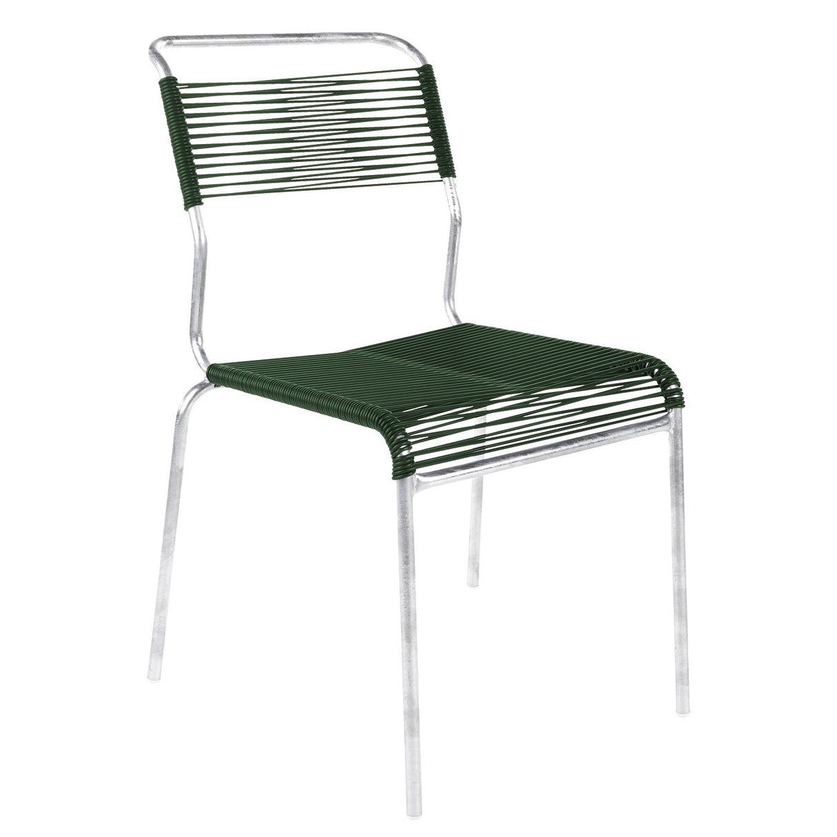 Schaffner Säntis Chaise Spaghetti Galvanisé à chaud 02 Vert sapin 66