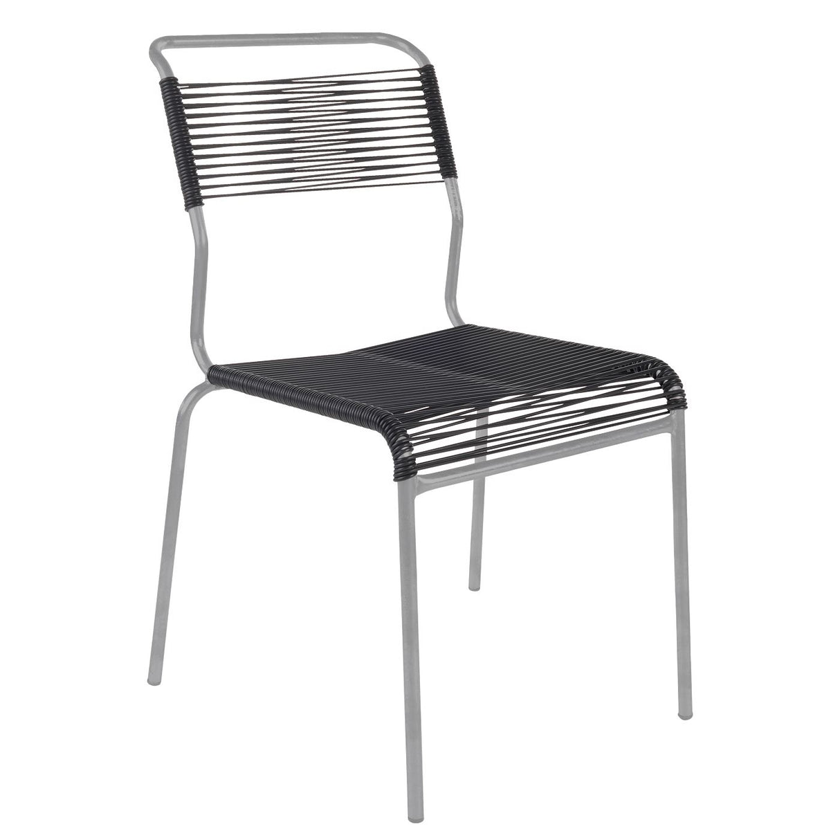 Schaffner Säntis Chaise Spaghetti Gris Argent 78 Anthracite 77