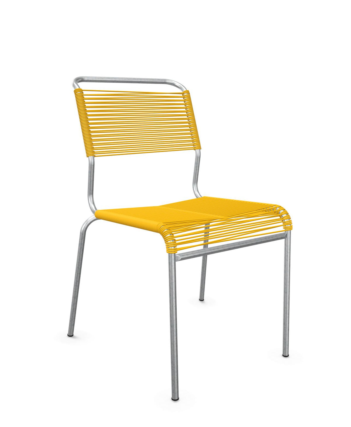 Schaffner Säntis Chaise Spaghetti Jaune 11 Galvanisé à chaud 02