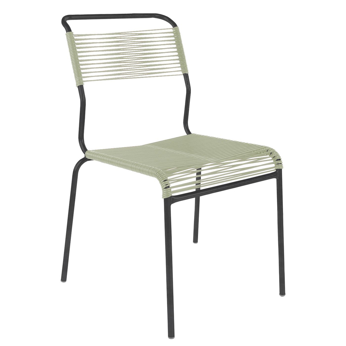 Schaffner Säntis Chaise Spaghetti Noir 91 Vert pastel 64