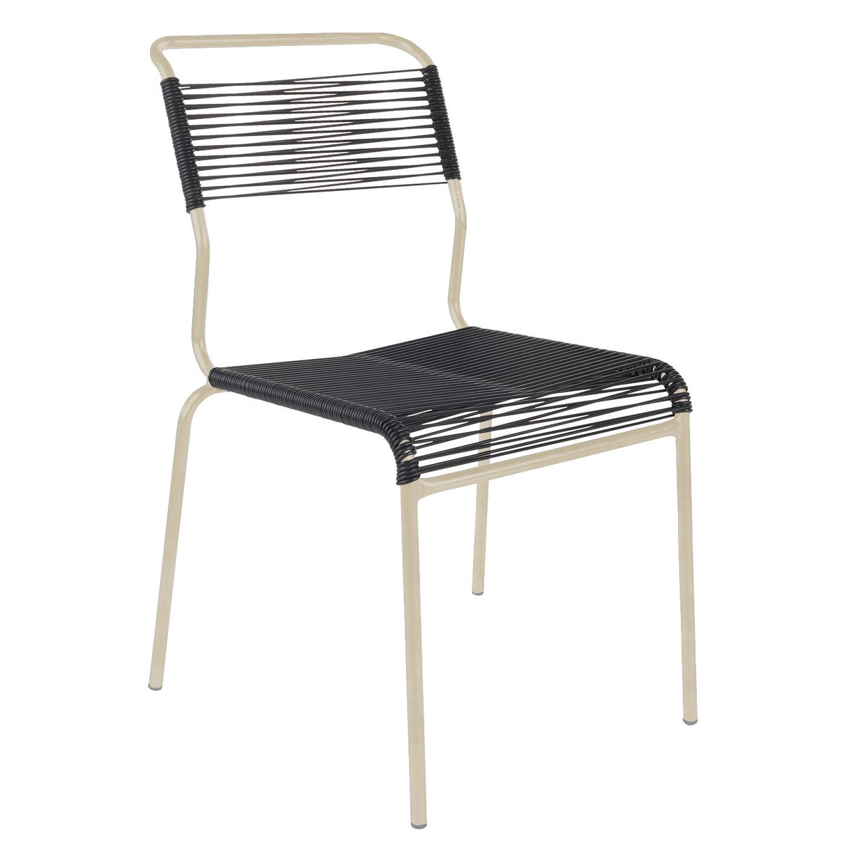 Schaffner Säntis Chaise Spaghetti Sable Pastel 15 Anthracite 77