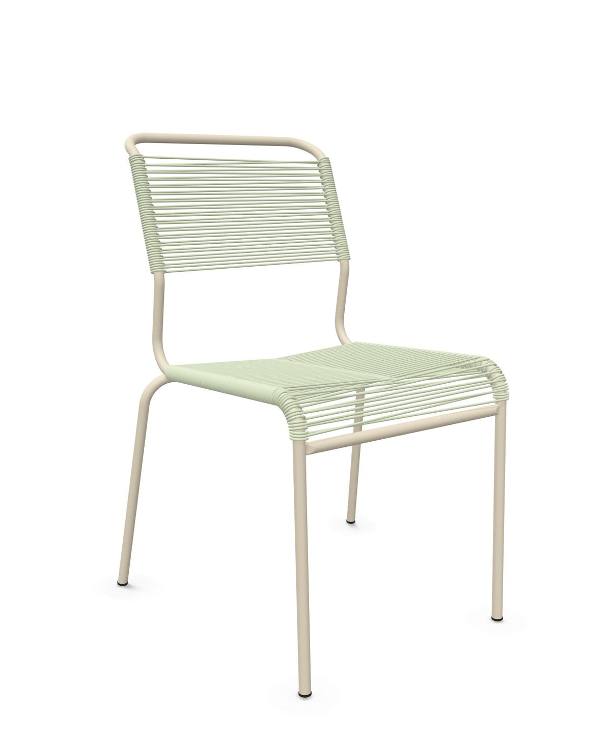 Schaffner Säntis Chaise Spaghetti Vert Pastel 64 Sable Pastel 15
