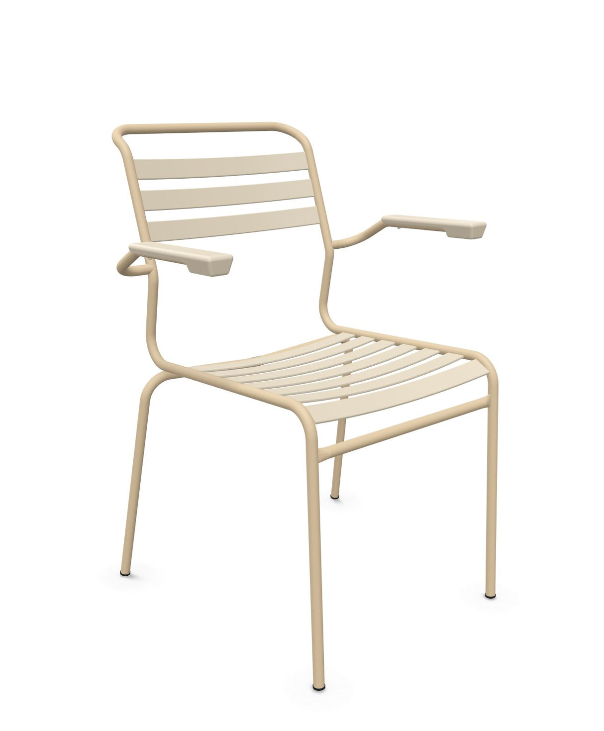 Schaffner Säntis Fauteuil à lattes Sable Pastel 15 Marron Pastel 83