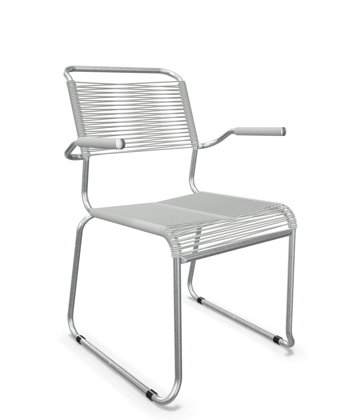 Schaffner Säntis Fauteuil repas Spaghetti pieds en luge