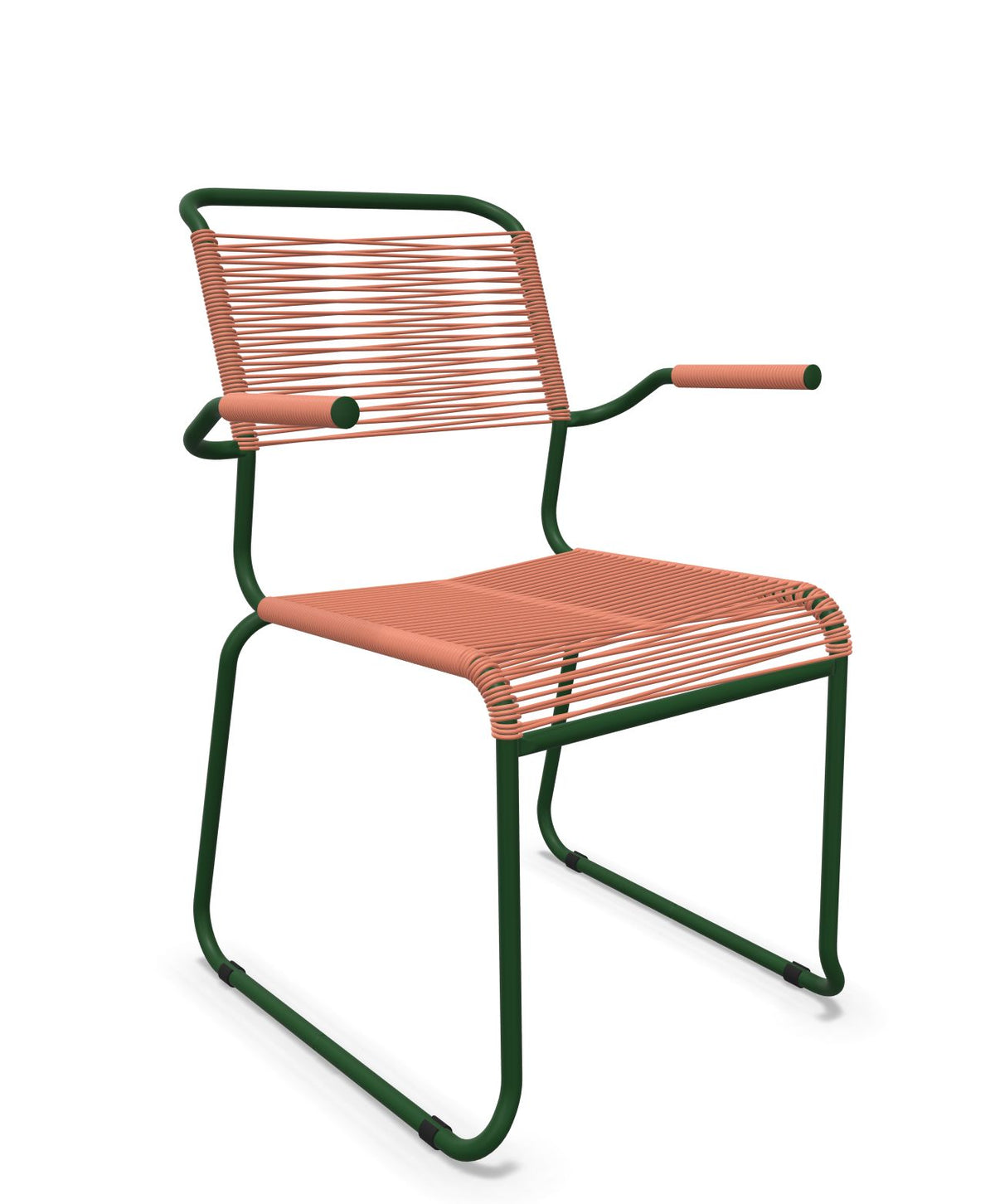 Schaffner Säntis Fauteuil repas Spaghetti pieds en luge