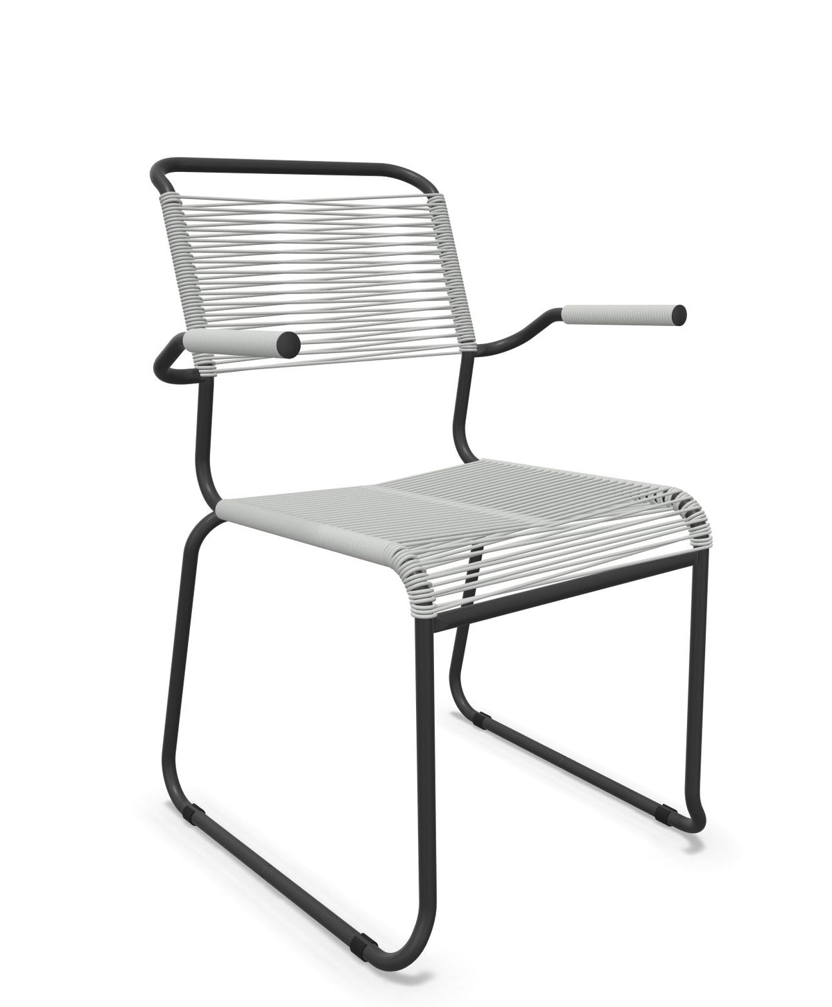 Schaffner Säntis Fauteuil repas Spaghetti pieds en luge