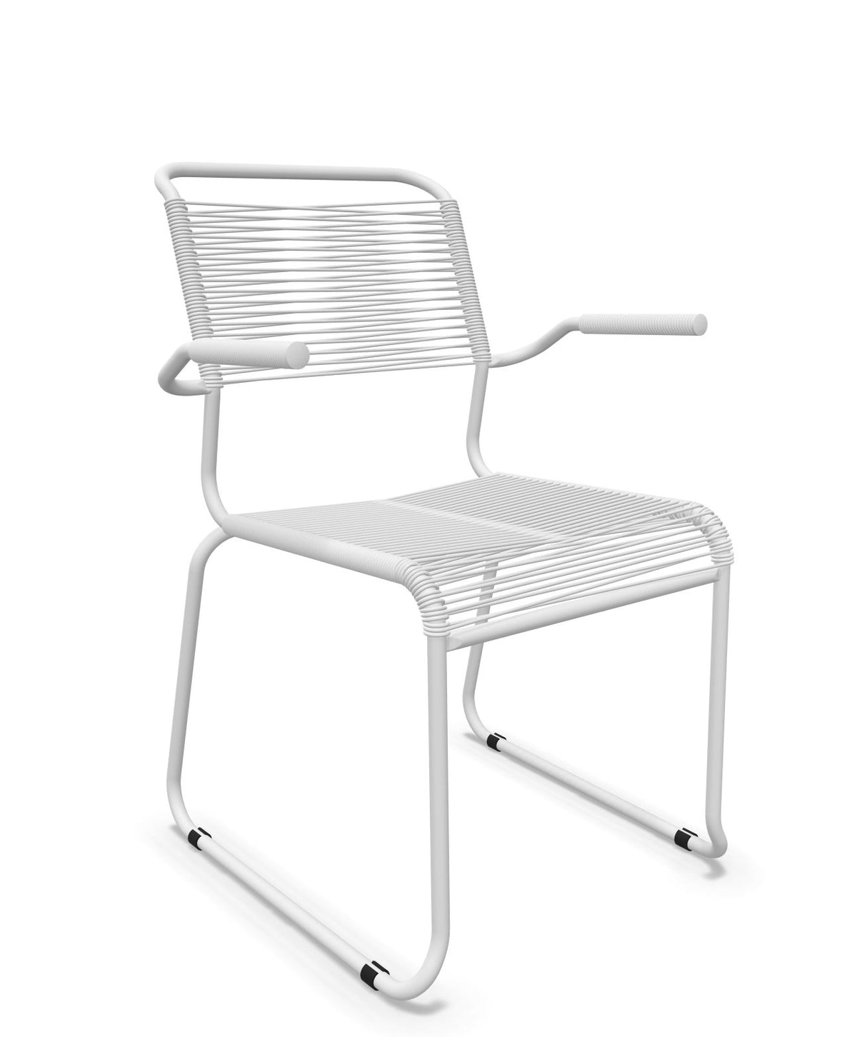 Schaffner Säntis Fauteuil repas Spaghetti pieds en luge