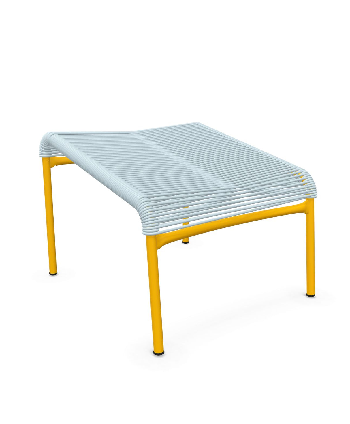 Schaffner Säntis Repose-pieds Spaghetti Bleu Pastel 51 Jaune 11