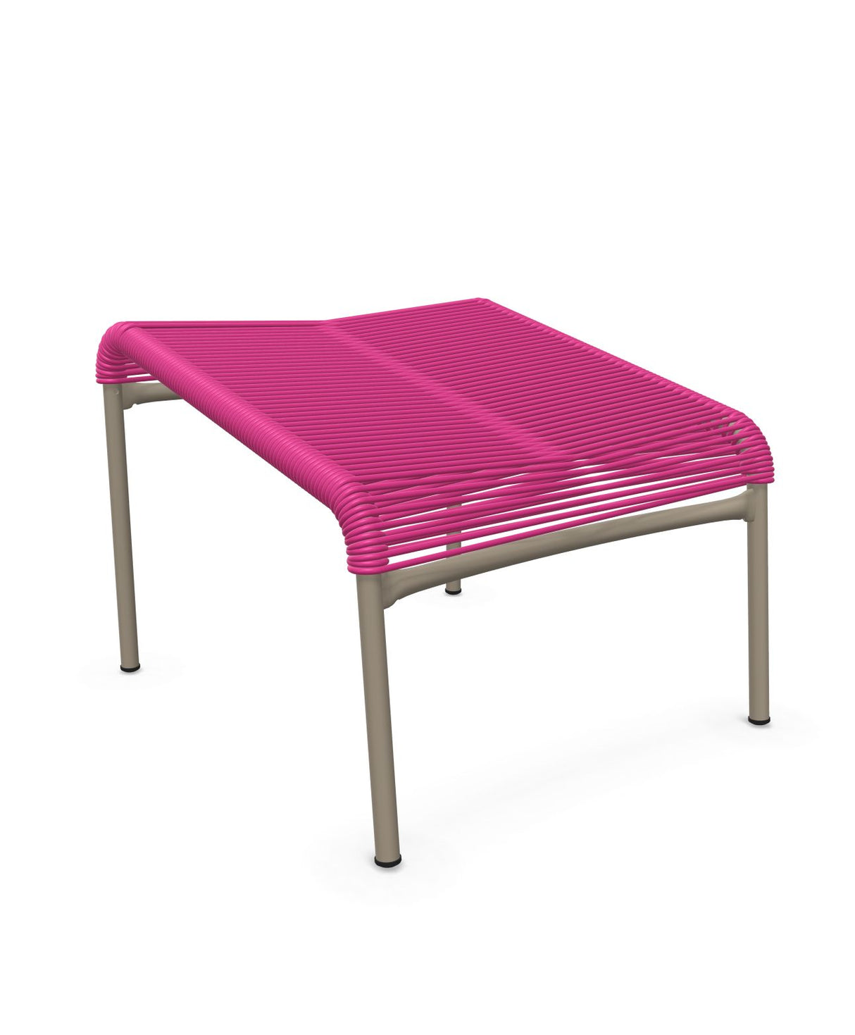 Schaffner Säntis Repose-pieds Spaghetti Rose 41 Champagne 85
