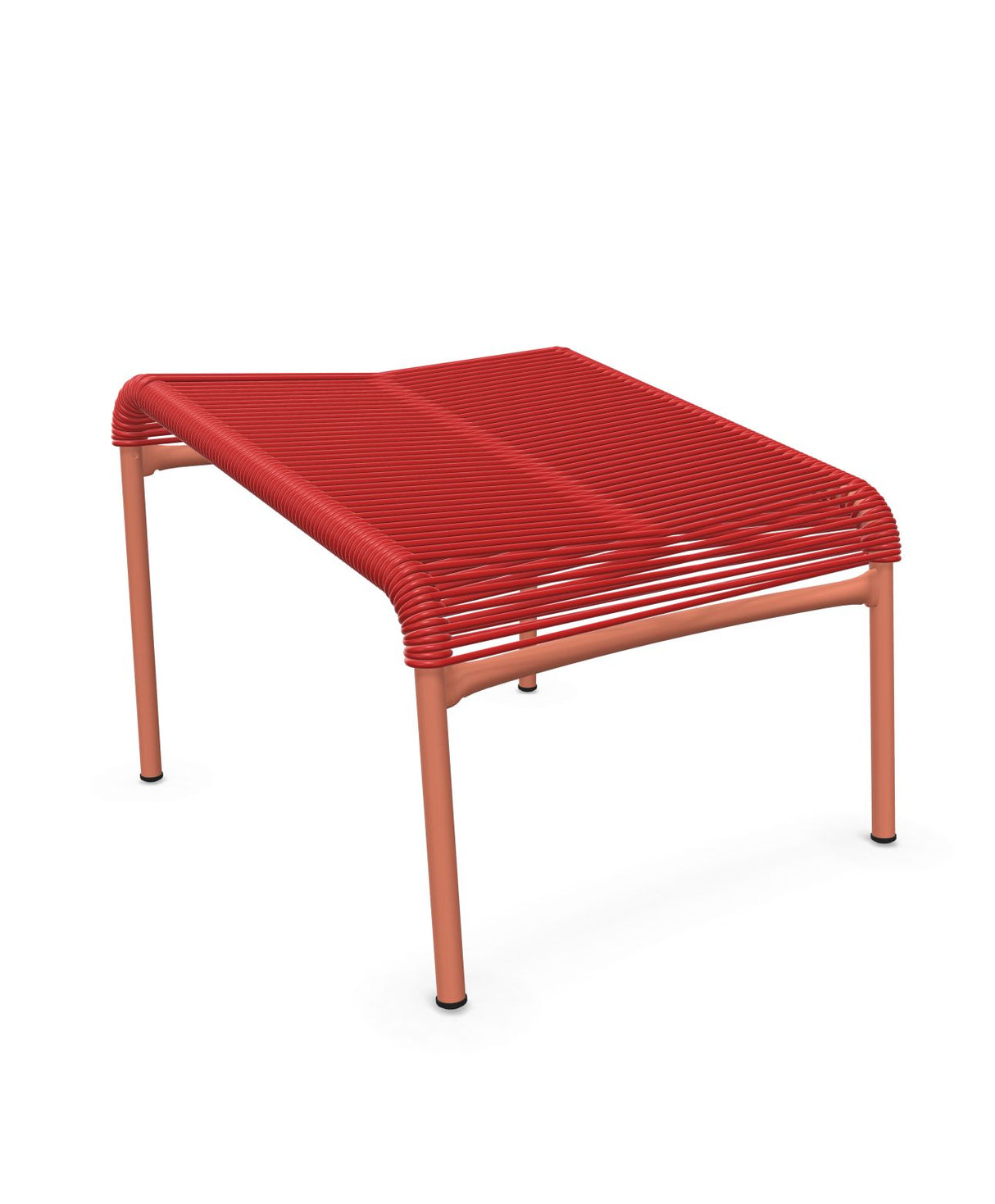 Schaffner Säntis Repose-pieds Spaghetti Rouge 30 Terracotta 84