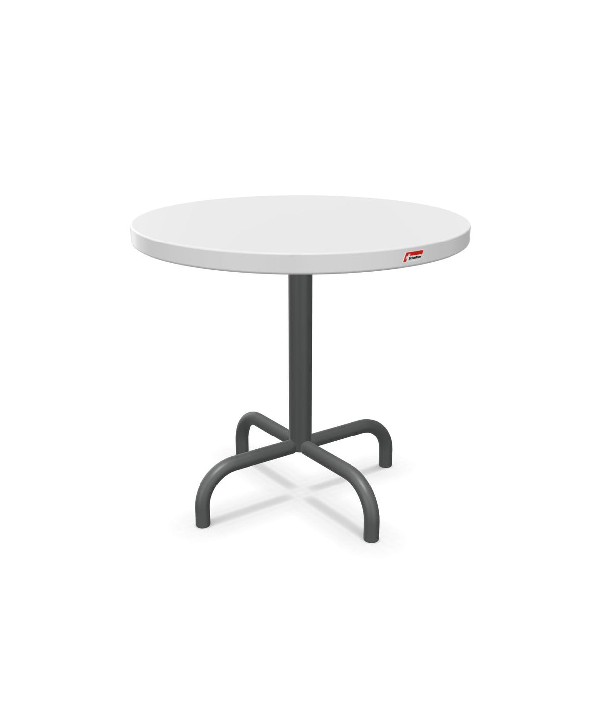Schaffner Säntis Table d'appoint rabattable ronde Ø54cm h:50cm