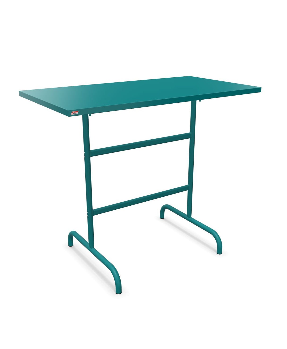 Schaffner Säntis Table haute rabattable 130x70cm h:110cm Bleu Kali 56 Bleu Kali 56