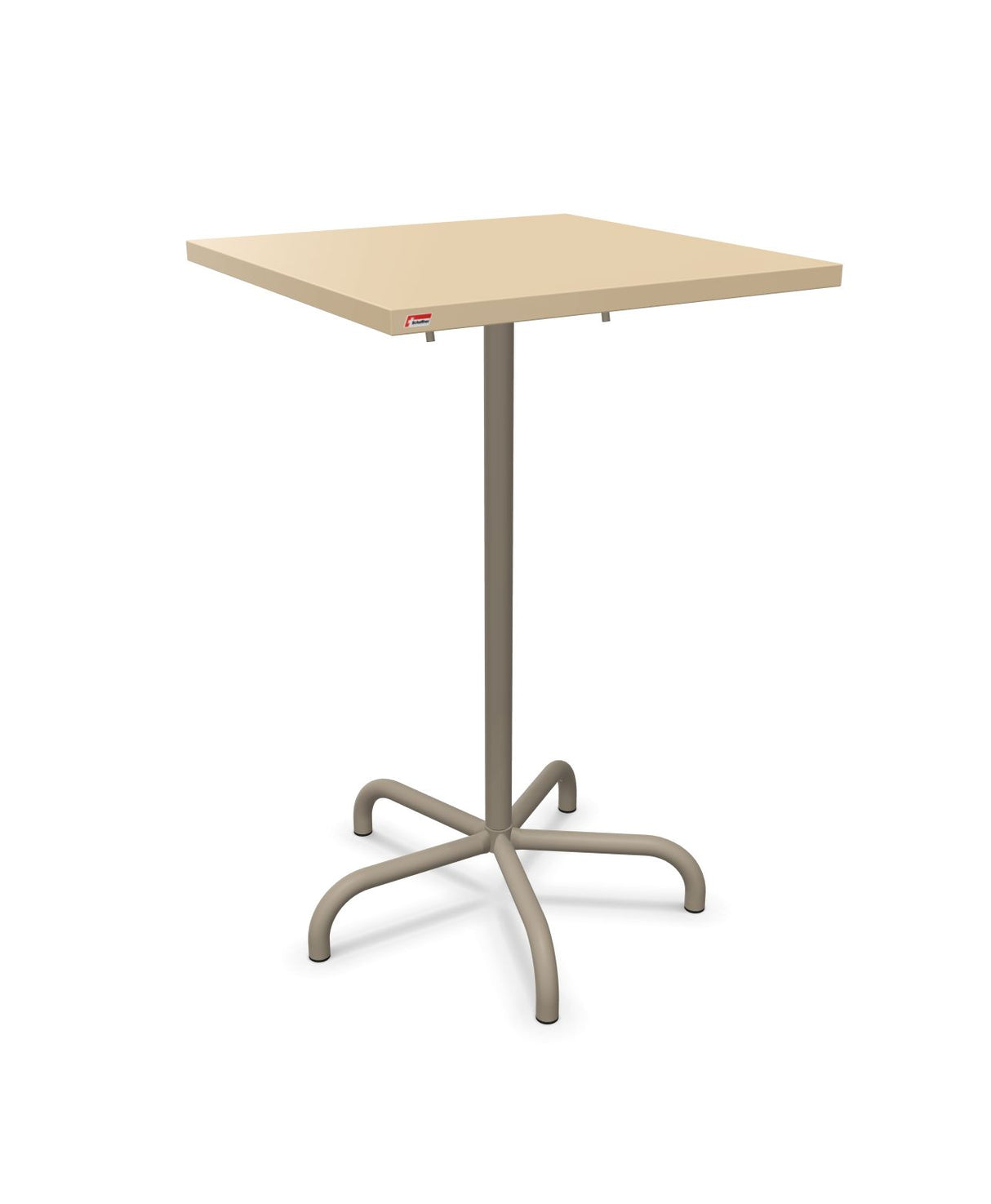 Schaffner Säntis Table haute rabattable 70x70cm h:110cm