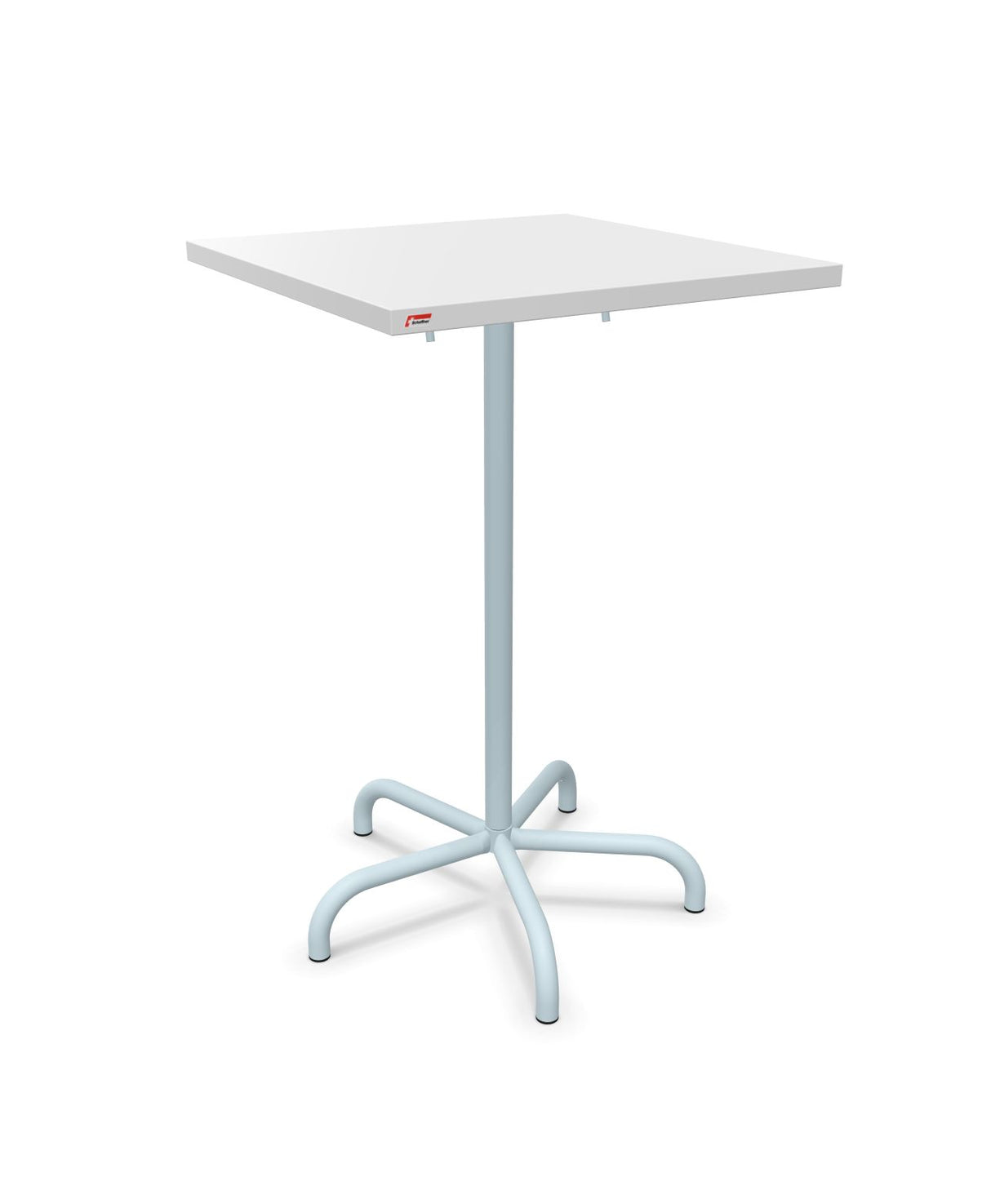 Schaffner Säntis Table haute rabattable 70x70cm h:110cm