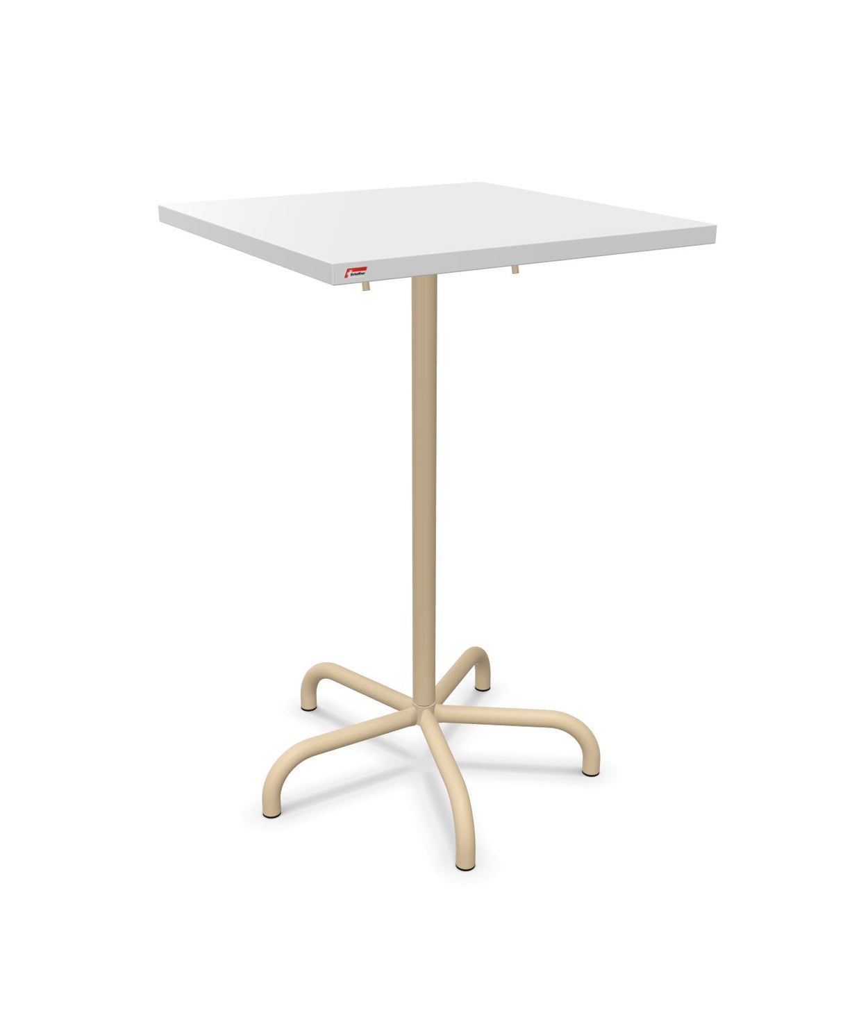Schaffner Säntis Table haute rabattable 70x70cm h:110cm