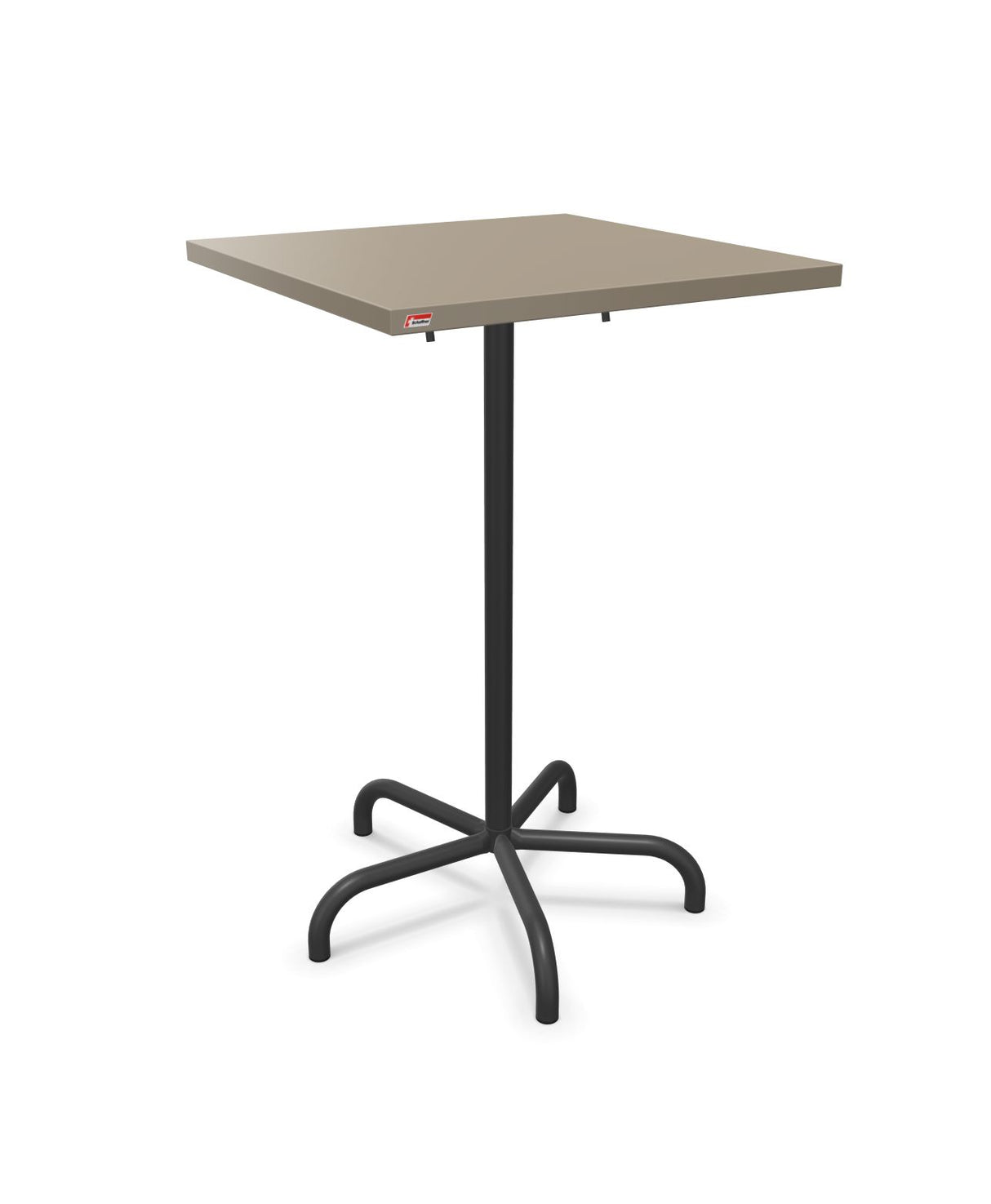 Schaffner Säntis Table haute rabattable 70x70cm h:110cm