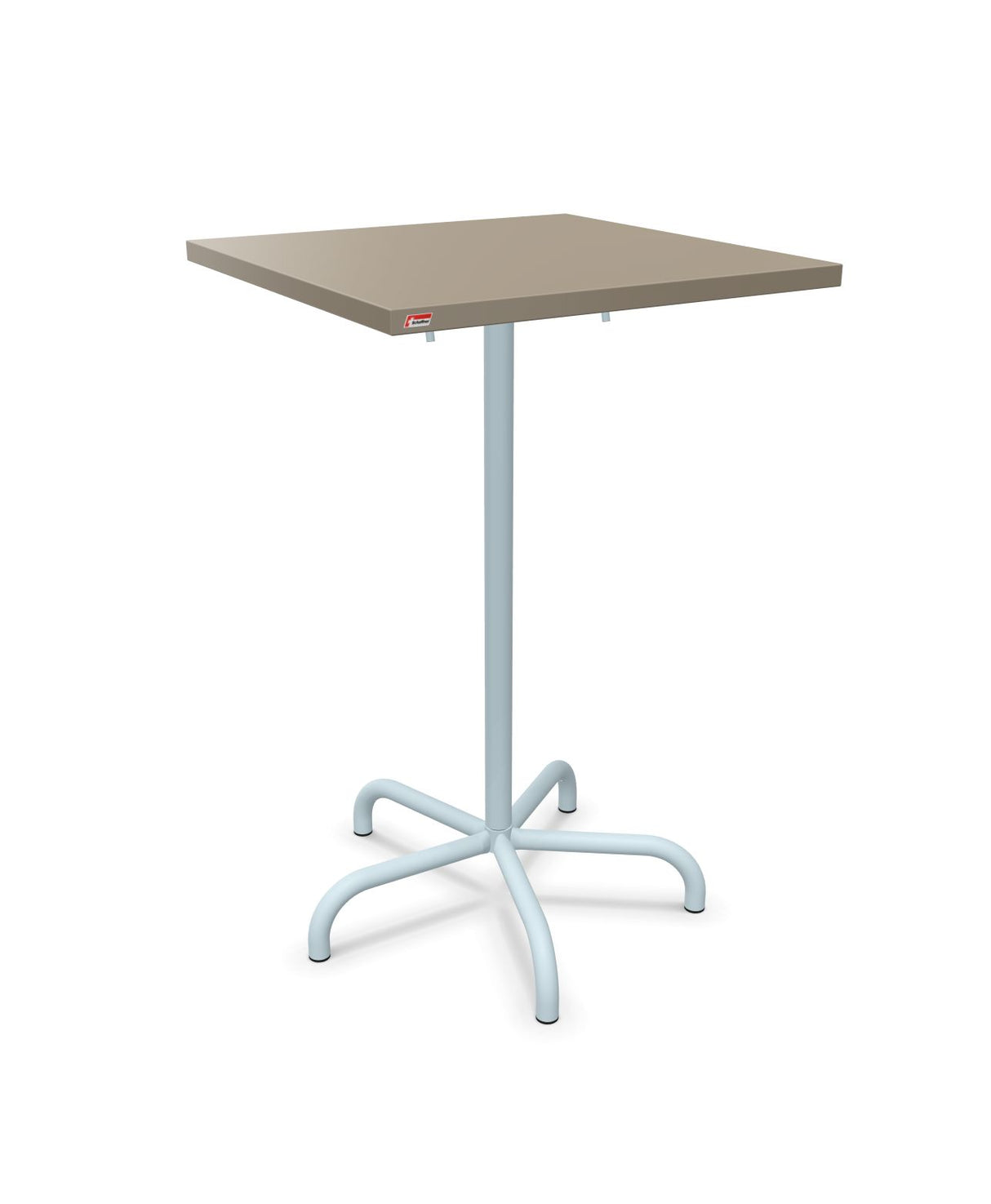 Schaffner Säntis Table haute rabattable 70x70cm h:110cm