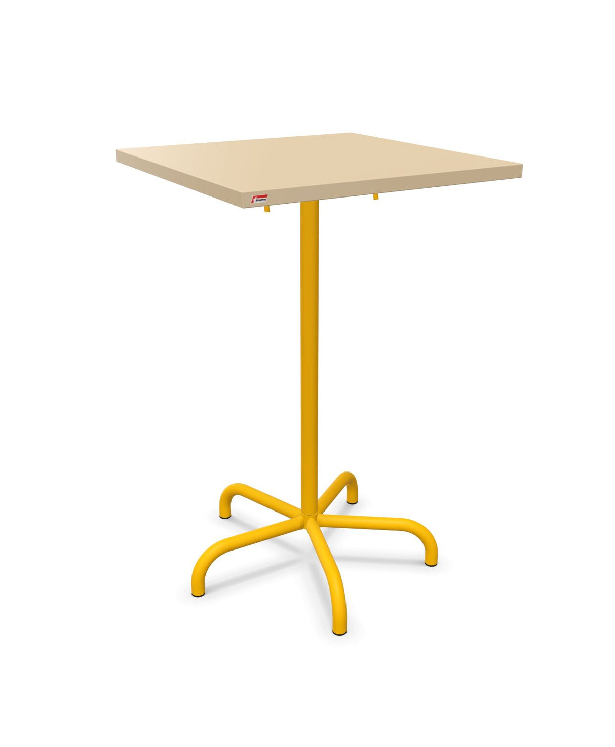 Schaffner Säntis Table haute rabattable 70x70cm h:110cm