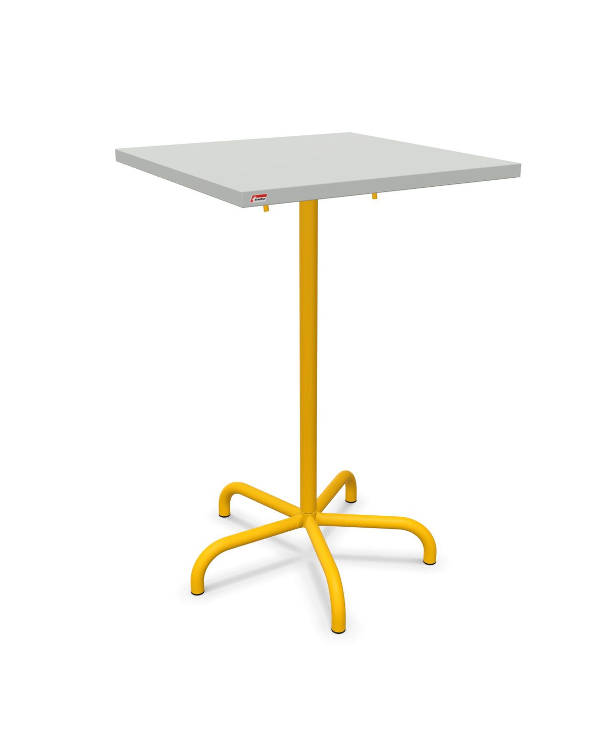 Schaffner Säntis Table haute rabattable 70x70cm h:110cm