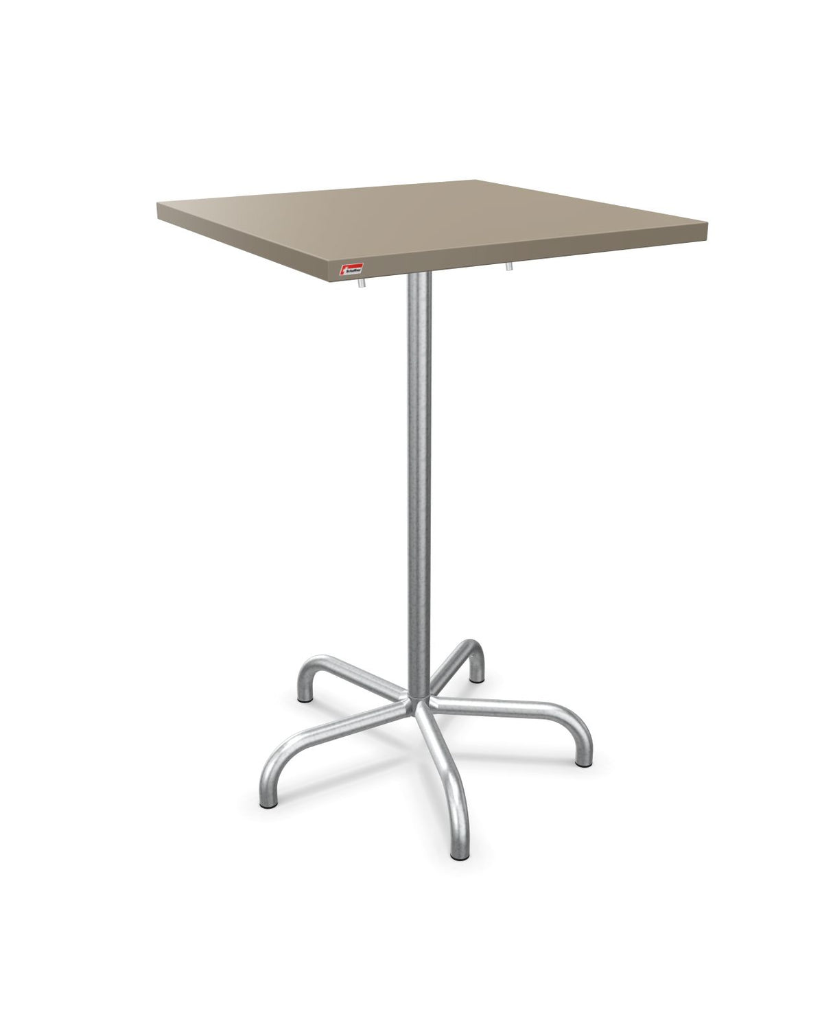 Schaffner Säntis Table haute rabattable 70x70cm h:110cm