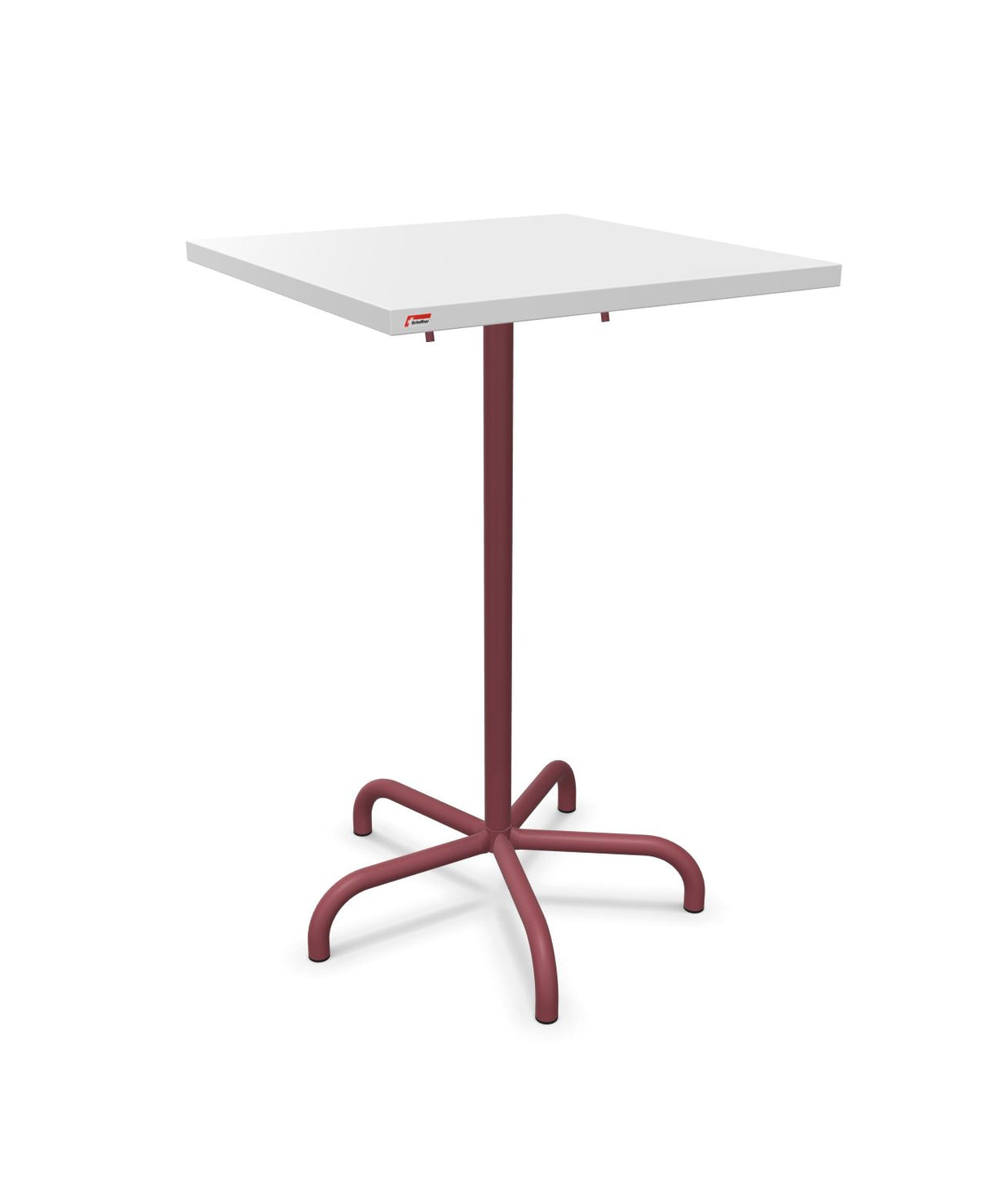 Schaffner Säntis Table haute rabattable 70x70cm h:110cm