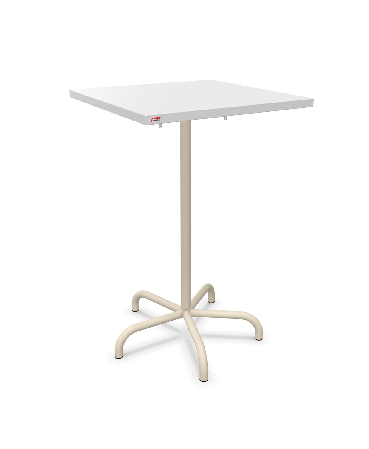 Schaffner Säntis Table haute rabattable 70x70cm h:110cm