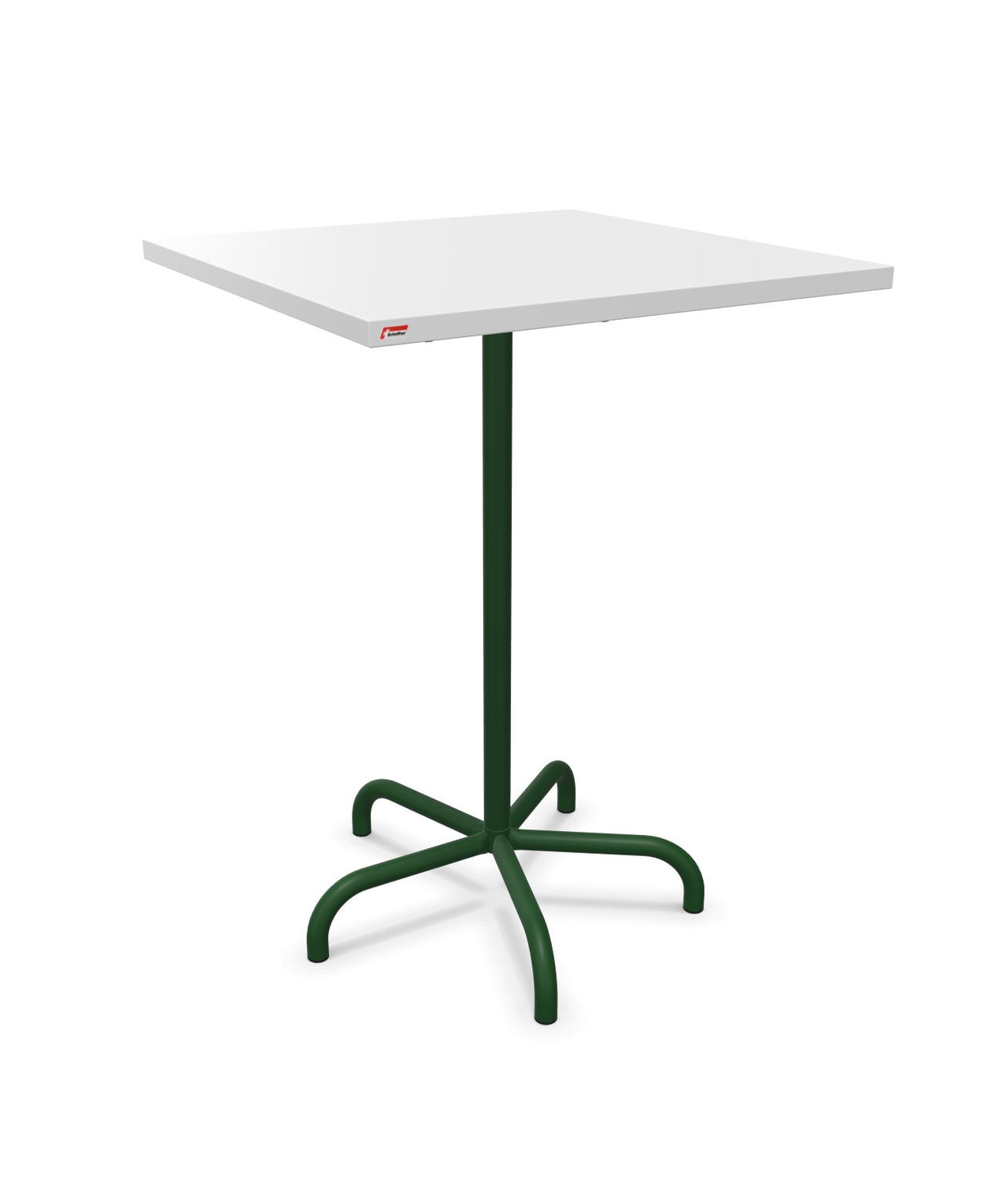 Schaffner Säntis Table haute rabattable 80x80cm h:110cm