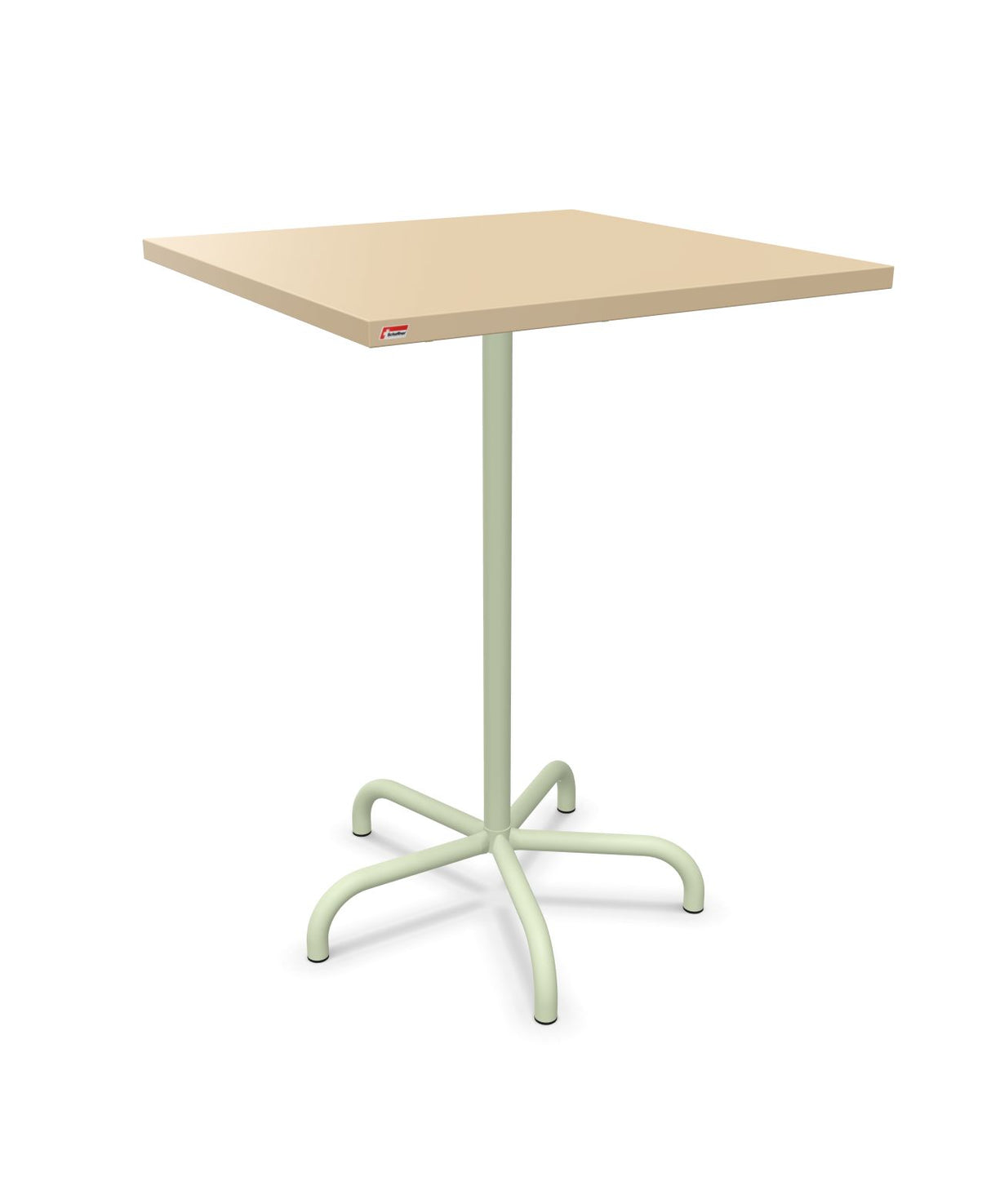 Schaffner Säntis Table haute rabattable 80x80cm h:110cm
