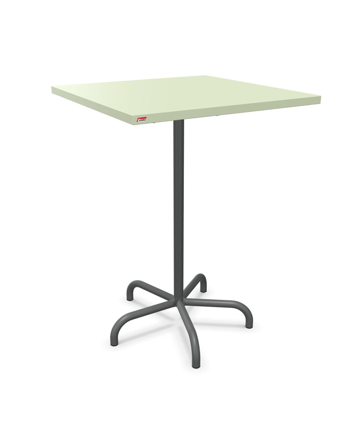 Schaffner Säntis Table haute rabattable 80x80cm h:110cm