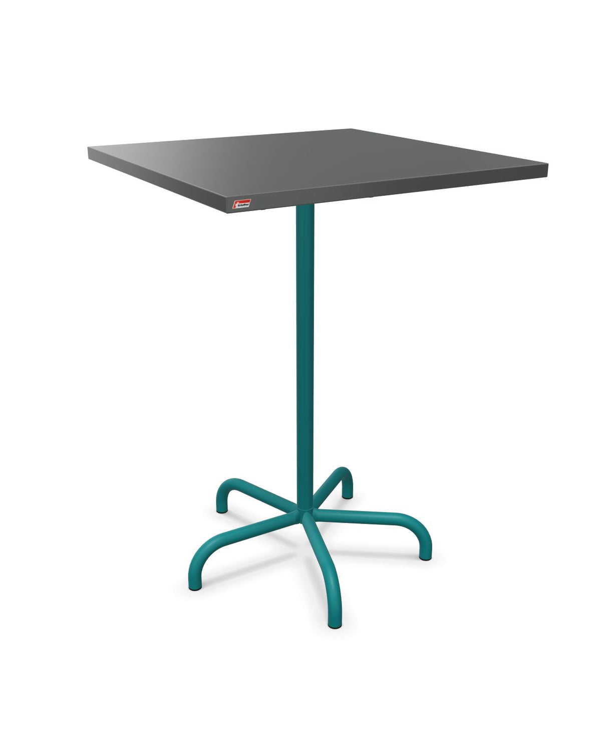 Schaffner Säntis Table haute rabattable 80x80cm h:110cm