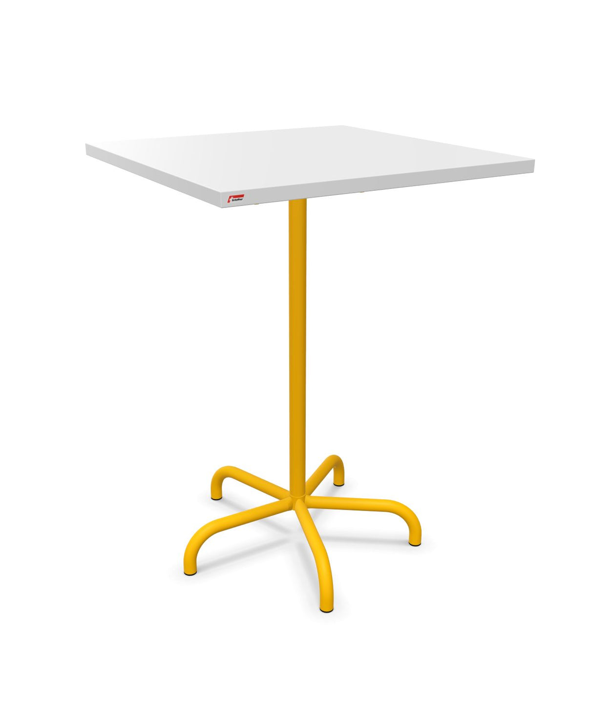 Schaffner Säntis Table haute rabattable 80x80cm h:110cm
