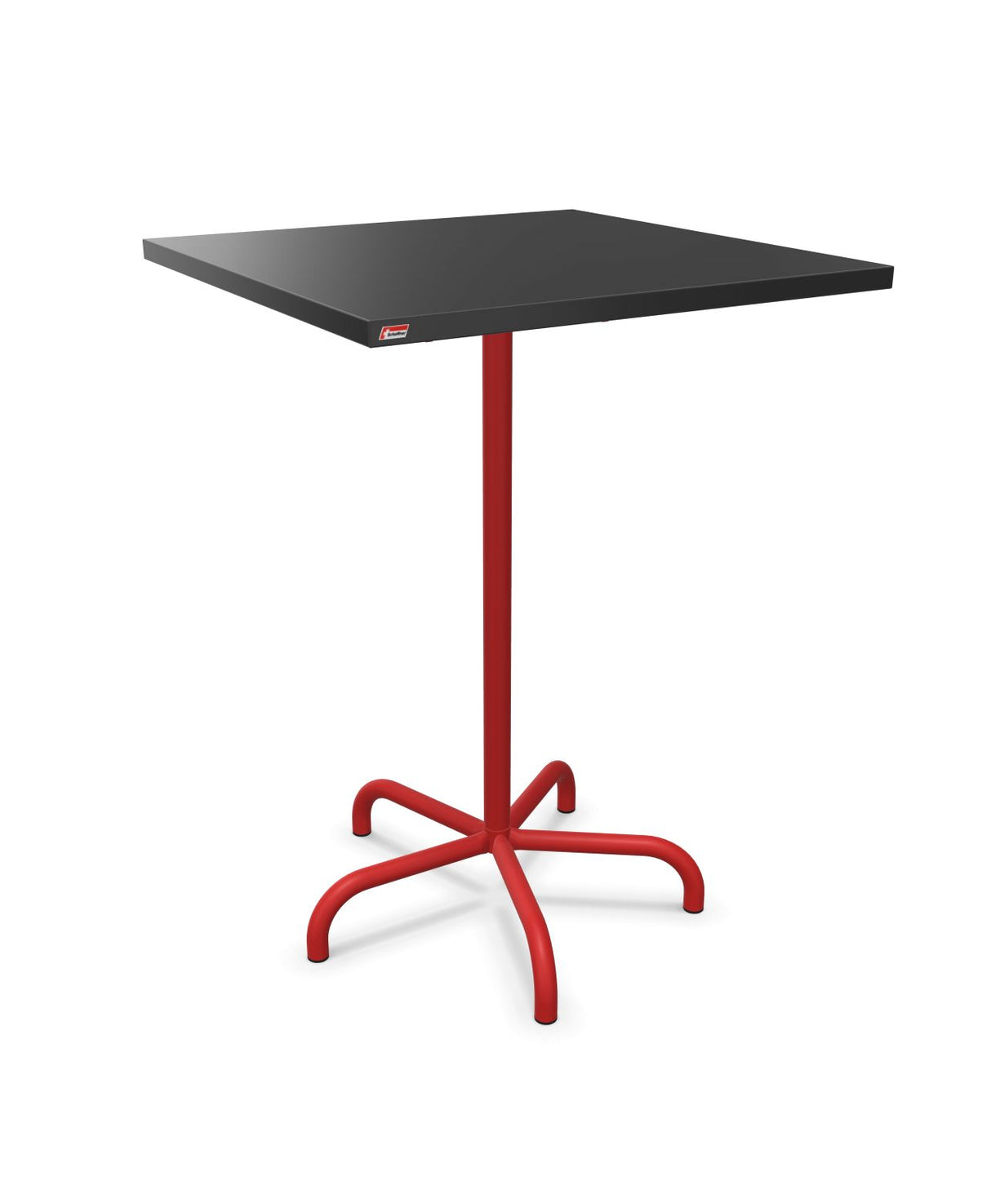 Schaffner Säntis Table haute rabattable 80x80cm h:110cm
