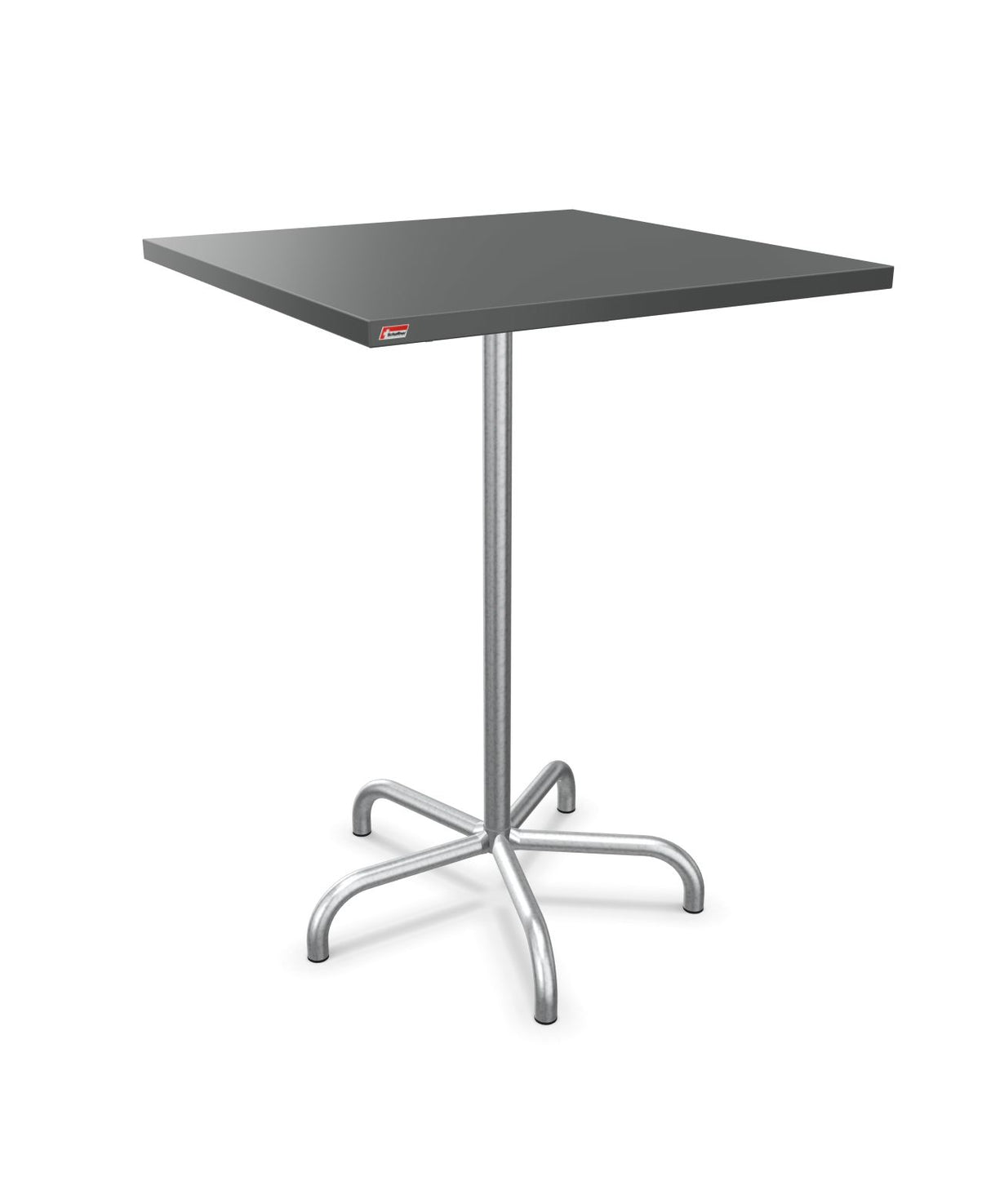 Schaffner Säntis Table haute rabattable 80x80cm h:110cm