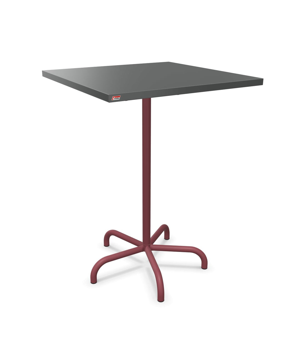 Schaffner Säntis Table haute rabattable 80x80cm h:110cm