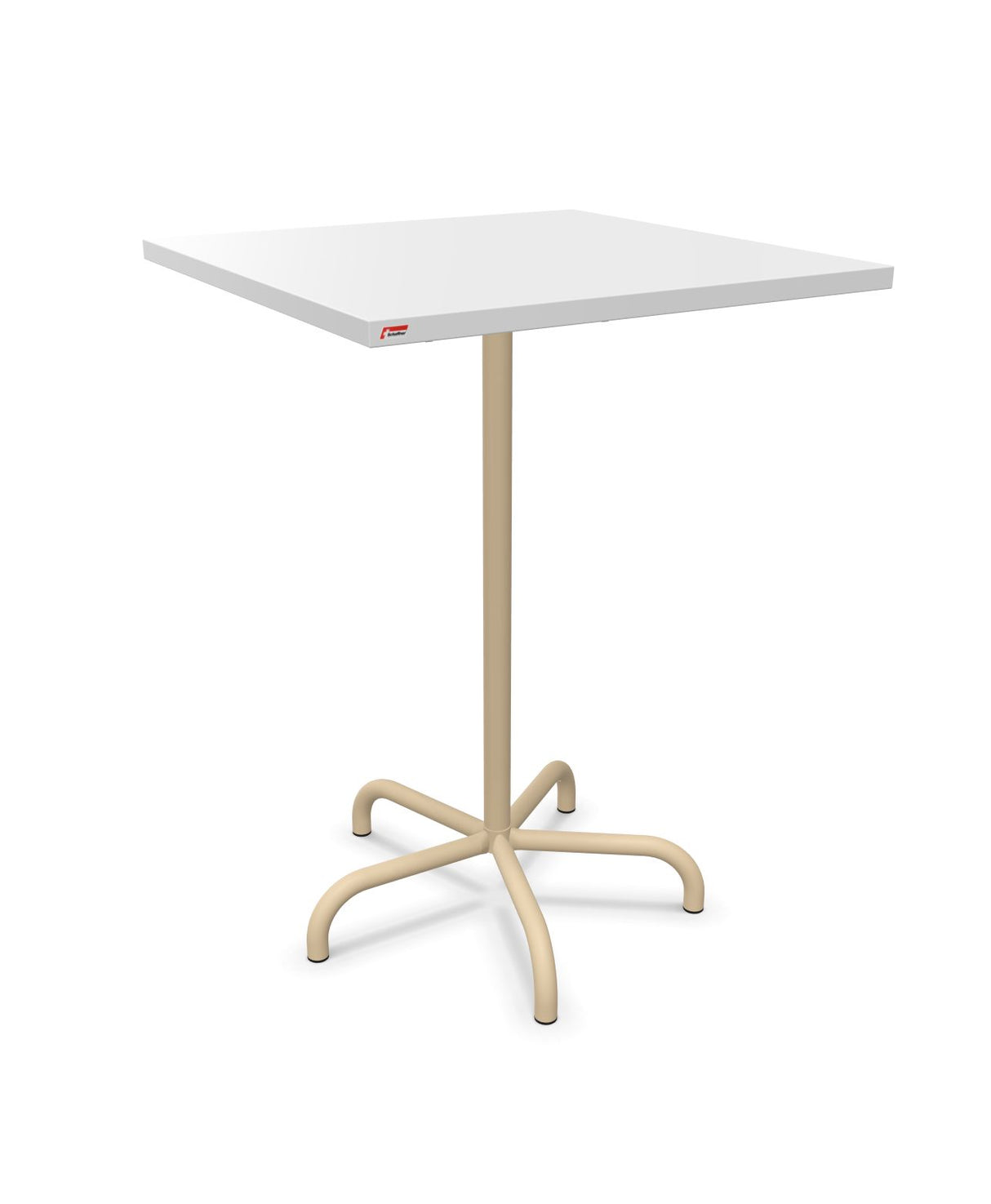Schaffner Säntis Table haute rabattable 80x80cm h:110cm