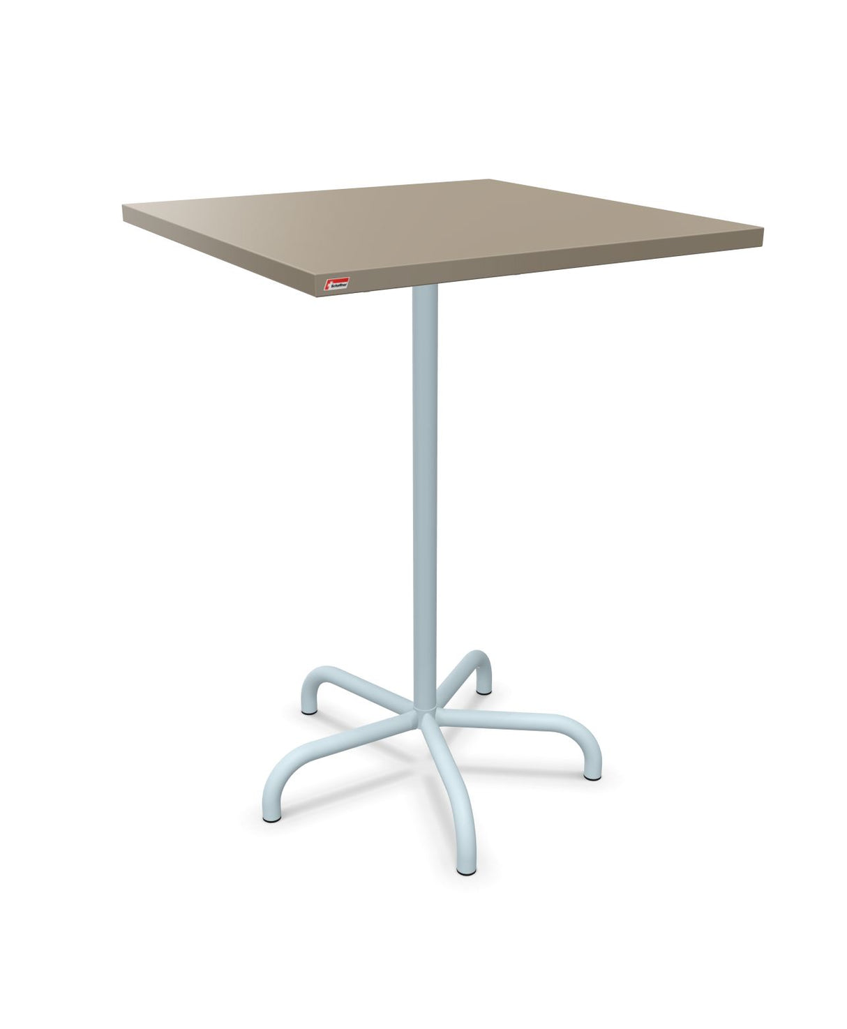 Schaffner Säntis Table haute rabattable 80x80cm h:110cm
