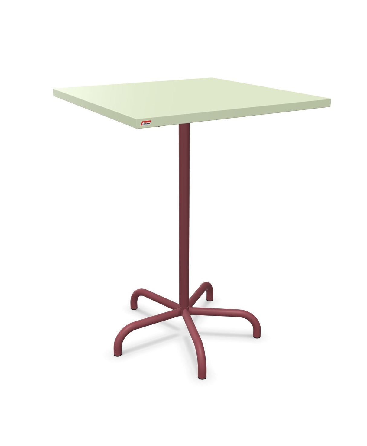 Schaffner Säntis Table haute rabattable 80x80cm h:110cm