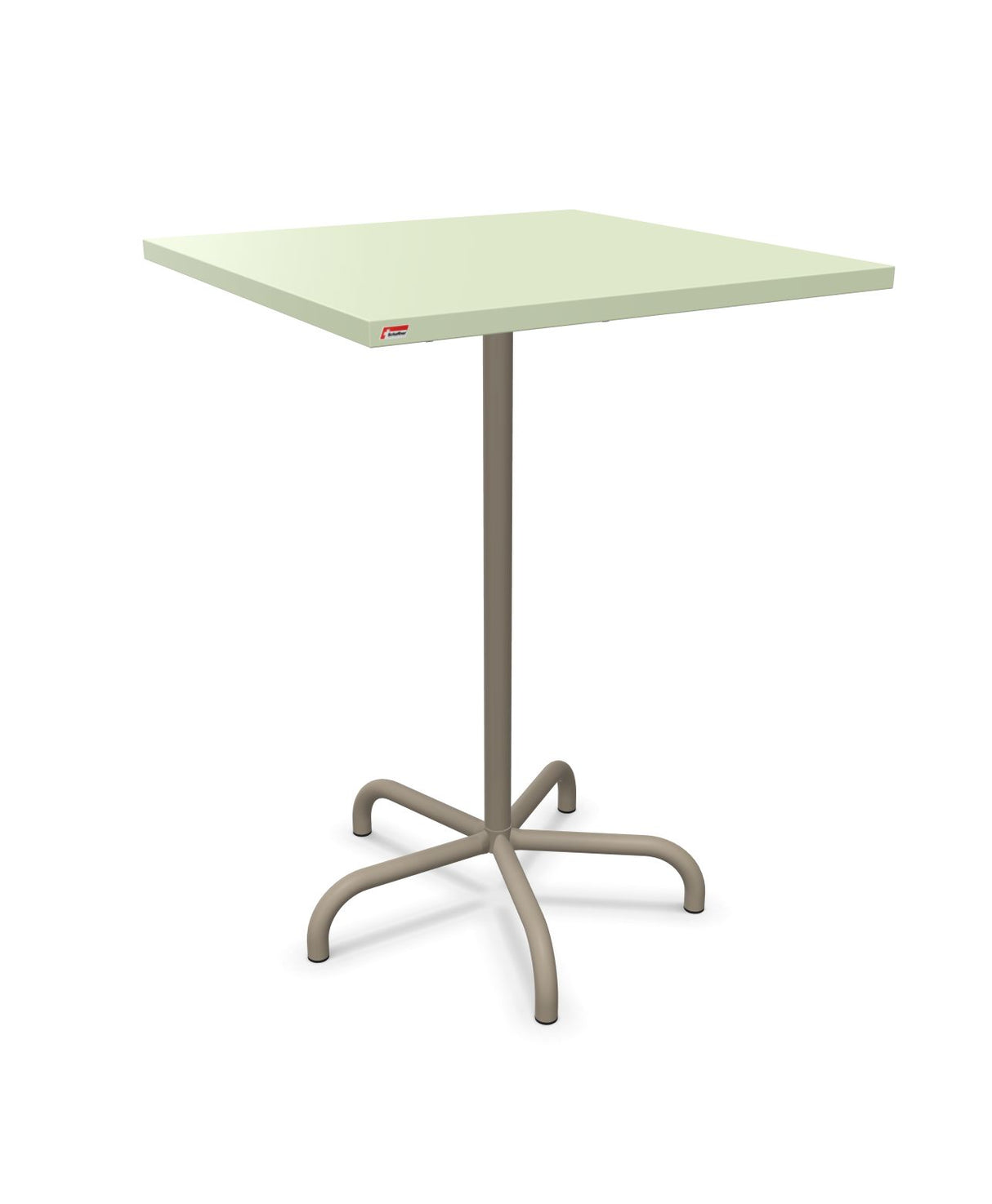 Schaffner Säntis Table haute rabattable 80x80cm h:110cm