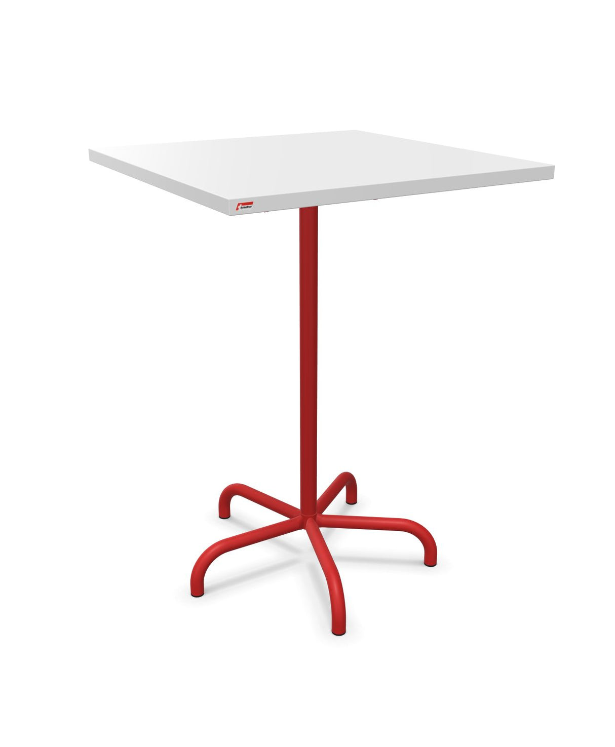 Schaffner Säntis Table haute rabattable 80x80cm h:110cm
