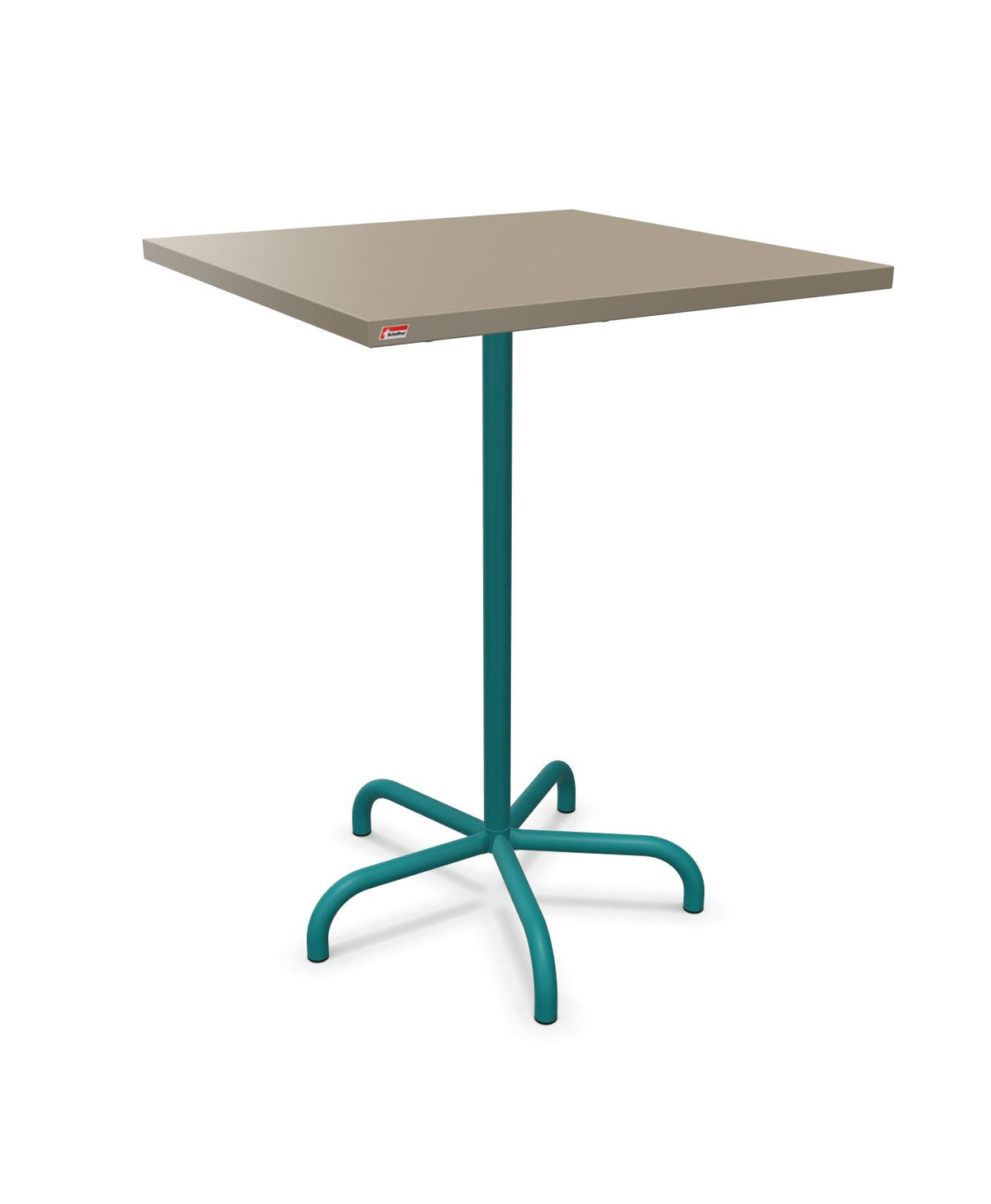 Schaffner Säntis Table haute rabattable 80x80cm h:110cm