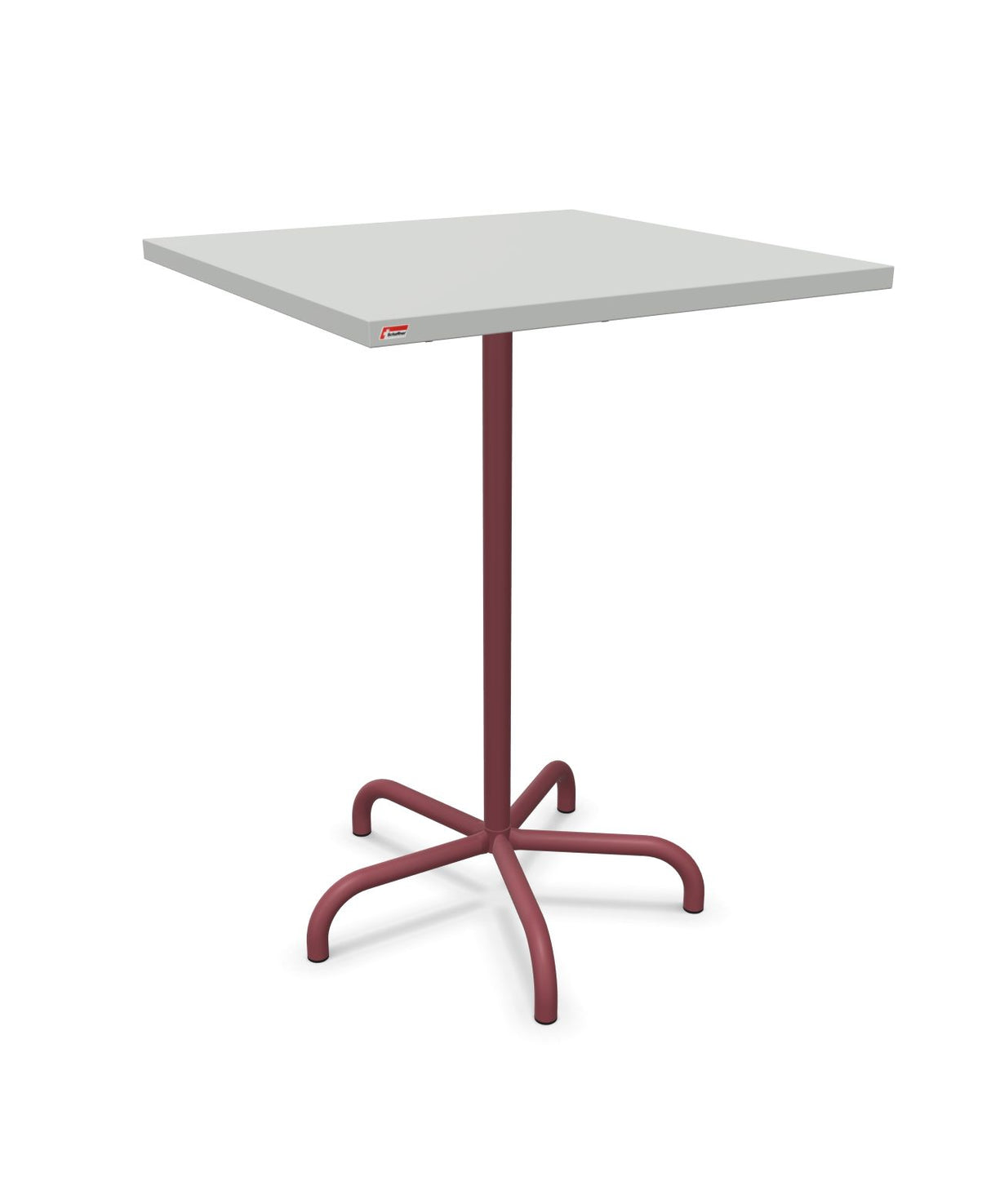 Schaffner Säntis Table haute rabattable 80x80cm h:110cm