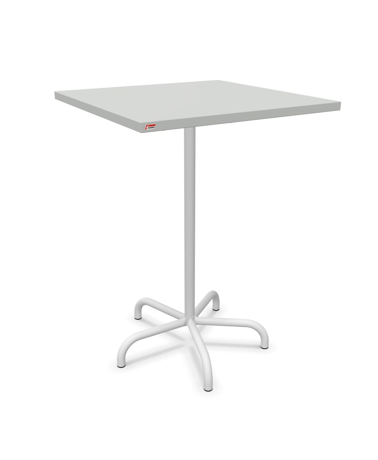 Schaffner Säntis Table haute rabattable 80x80cm h:110cm