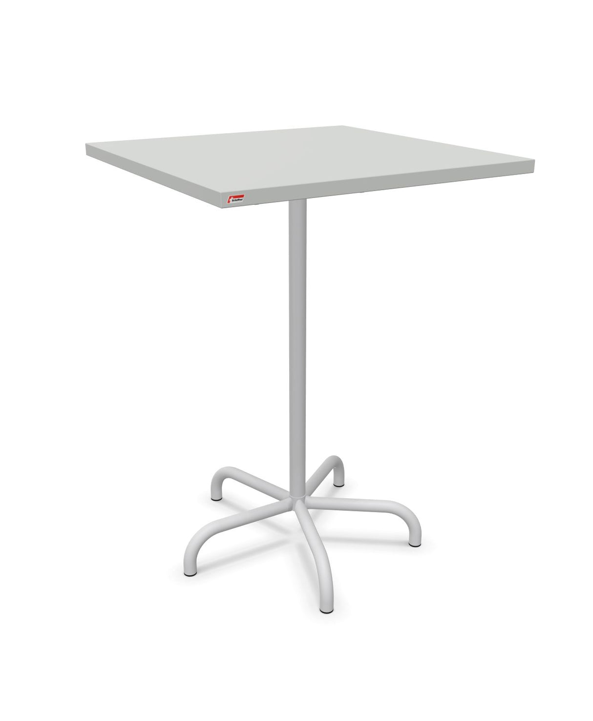 Schaffner Säntis Table haute rabattable 80x80cm h:110cm