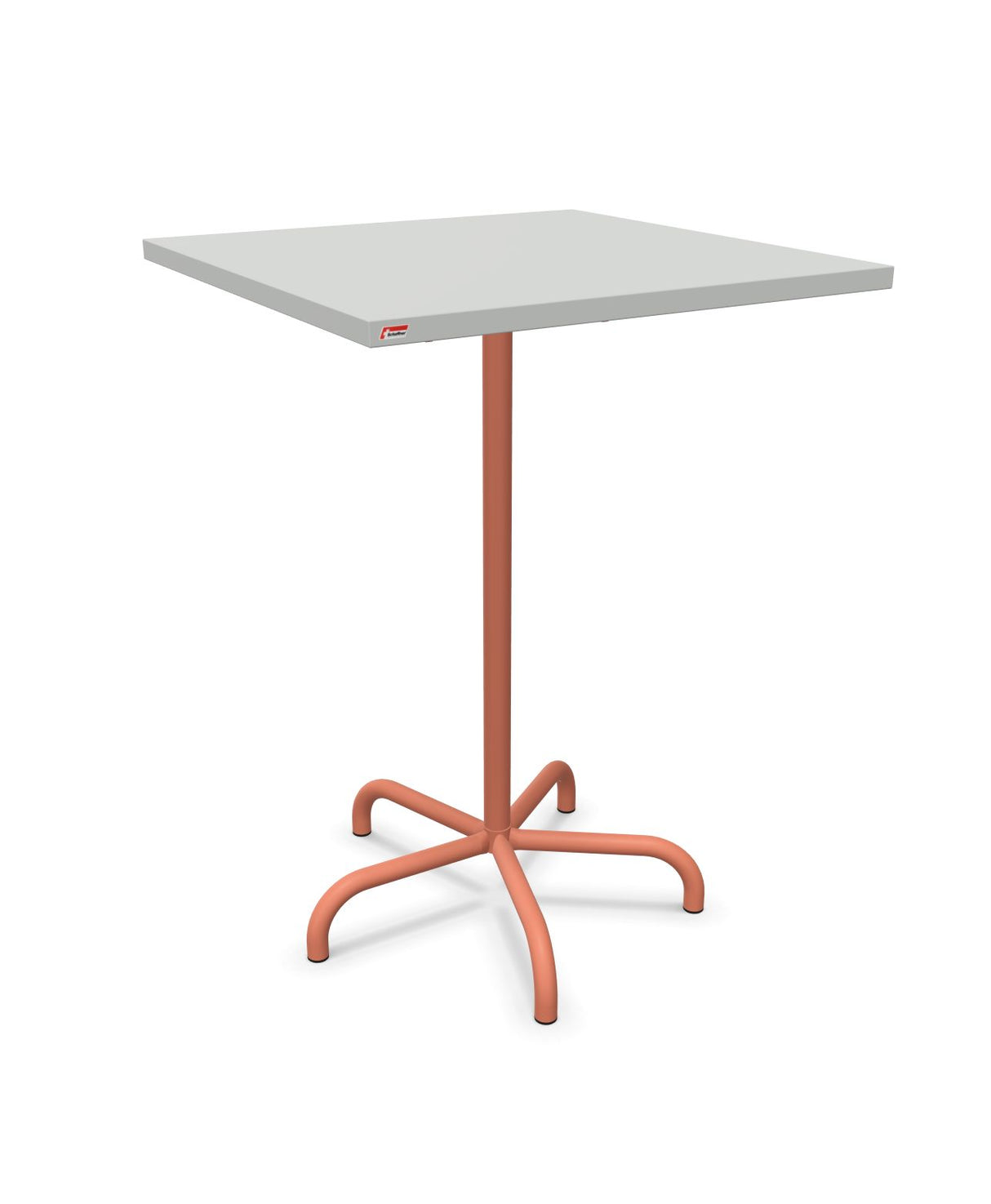 Schaffner Säntis Table haute rabattable 80x80cm h:110cm