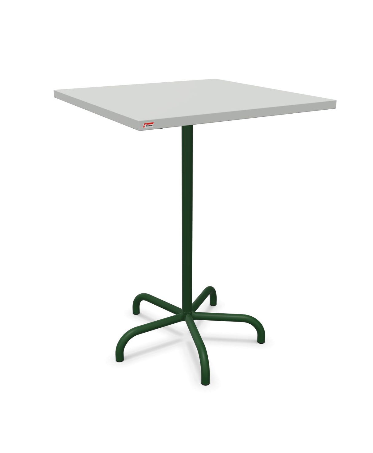 Schaffner Säntis Table haute rabattable 80x80cm h:110cm