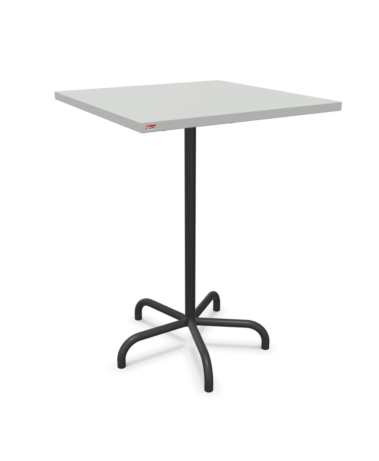 Schaffner Säntis Table haute rabattable 80x80cm h:110cm